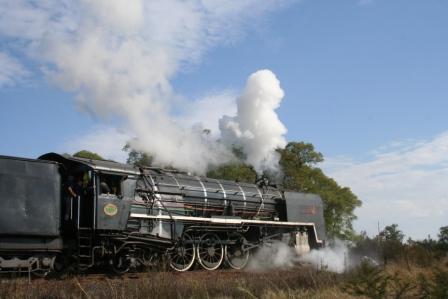 3117 performs a cold start for Cullinan Station just before 15:00.