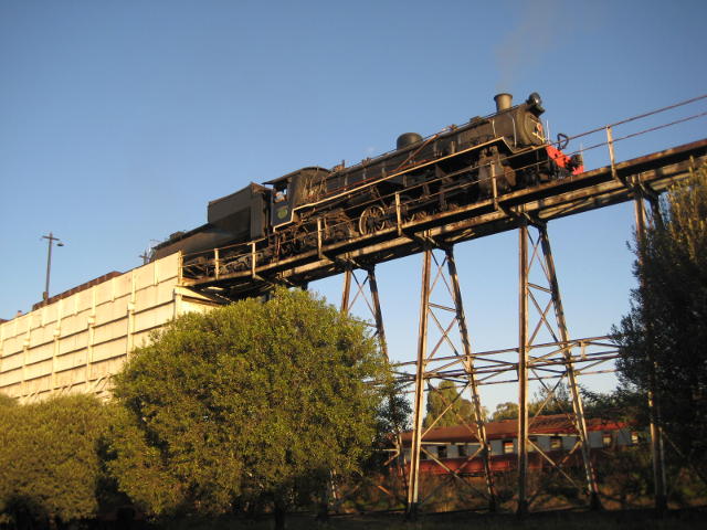 3664 stands at the top of the coal stafe