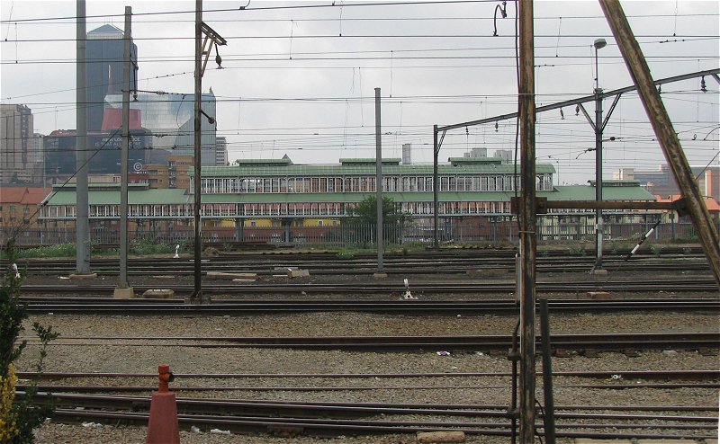 Johannesburgs original station, now sitting unused in Newtown