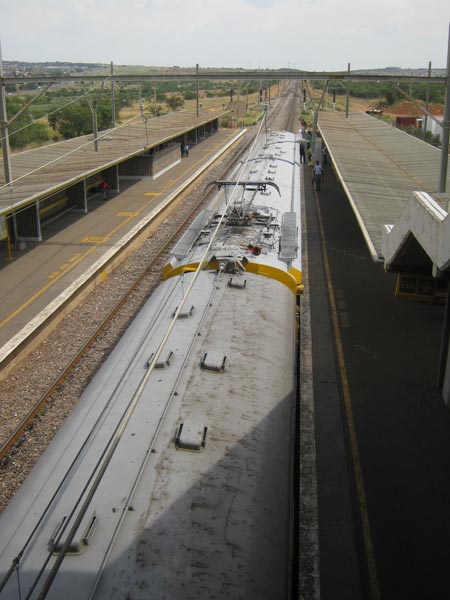 View fro the top at Mabopane Station