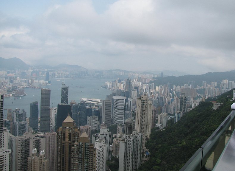 The view from the Peak