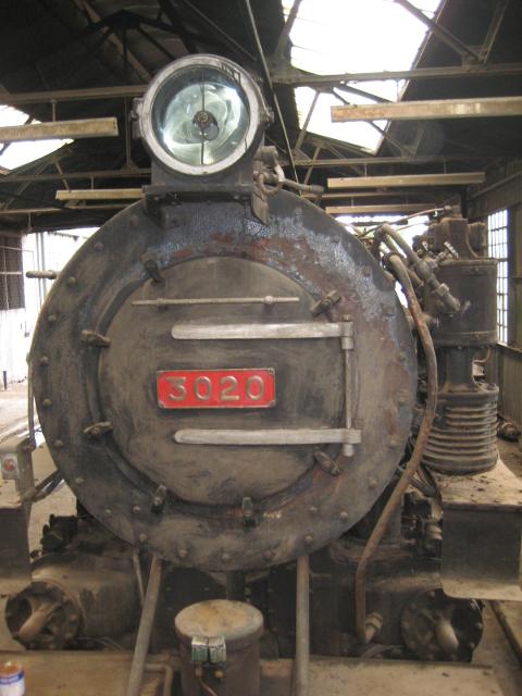 Smokebox number plate