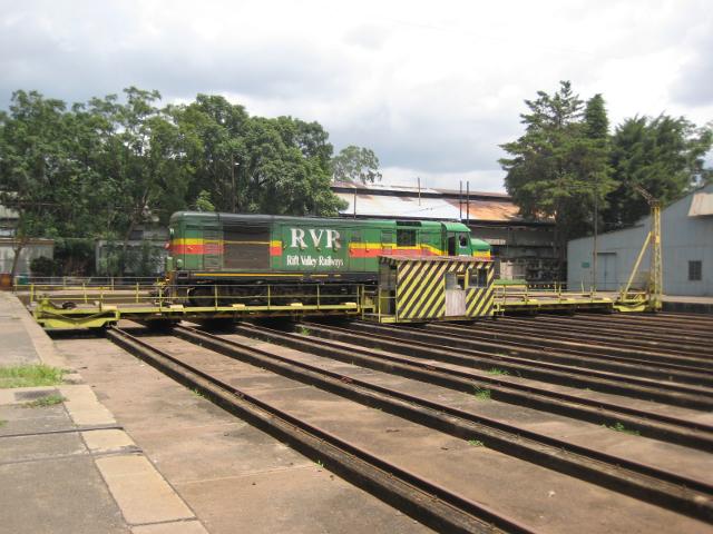 The traverser begins to move