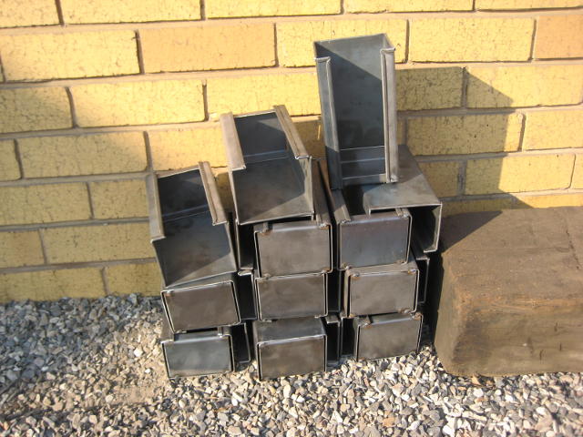 The finished boxes arrive at Capital Park - 31 July 2010