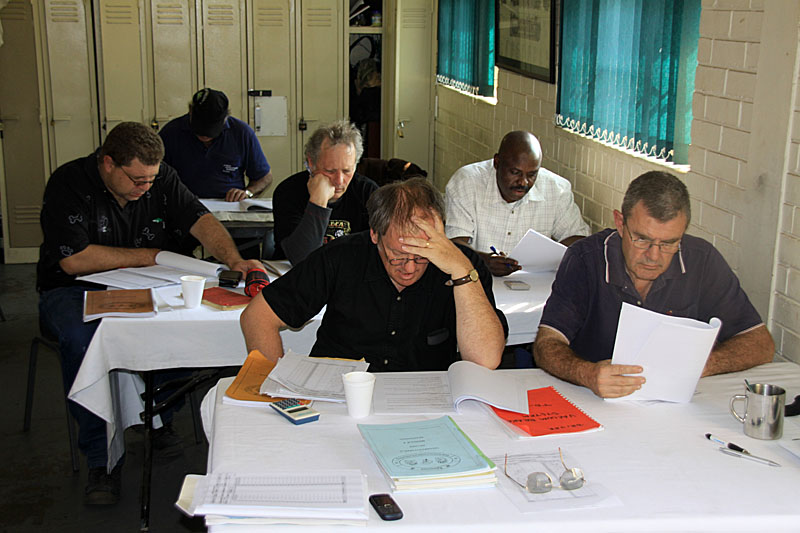 Front: Tony Attwell, Steve Smith<br />Middle: Gabor Kovacs, Nathan B and Gilton Moyo