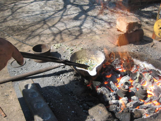 Des stirs his witch's brew