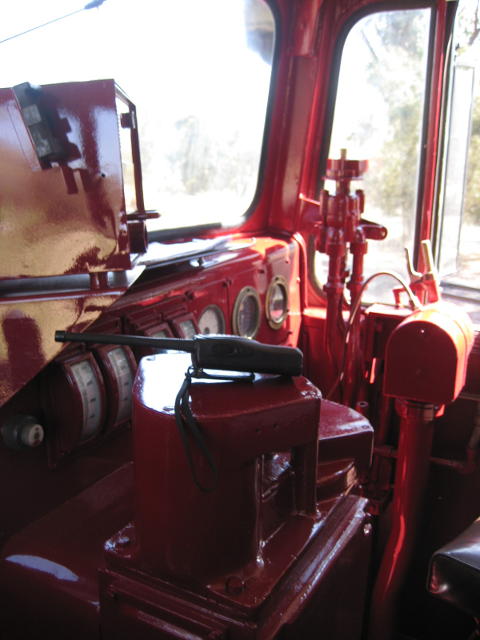 The inside has been painted red