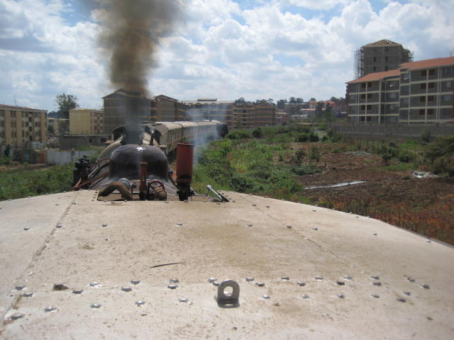 Plenty of new construction in this part of Nairobi