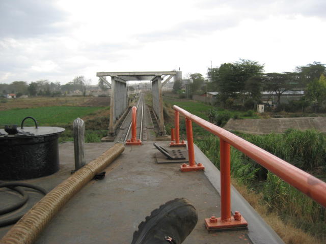 The bridge over Athi River