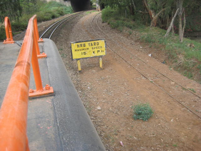 Approaching Nairobi yard