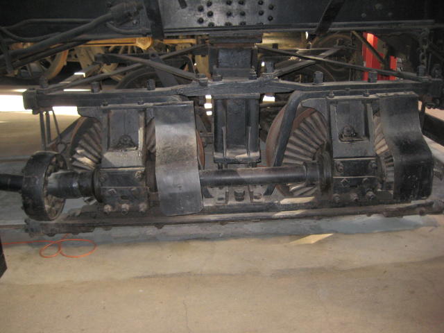 Shay driving bogie