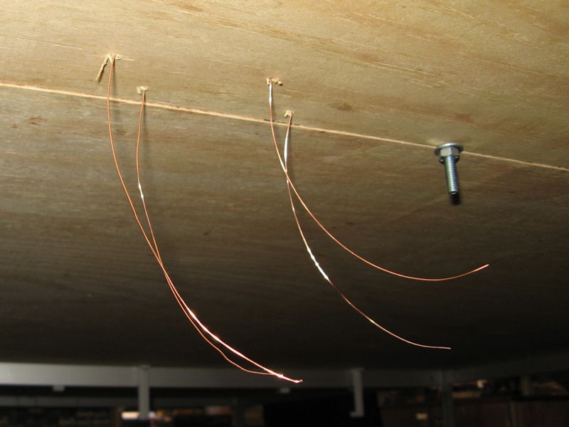 Track power wires from underneath - multiple connections exist for "block" wiring.