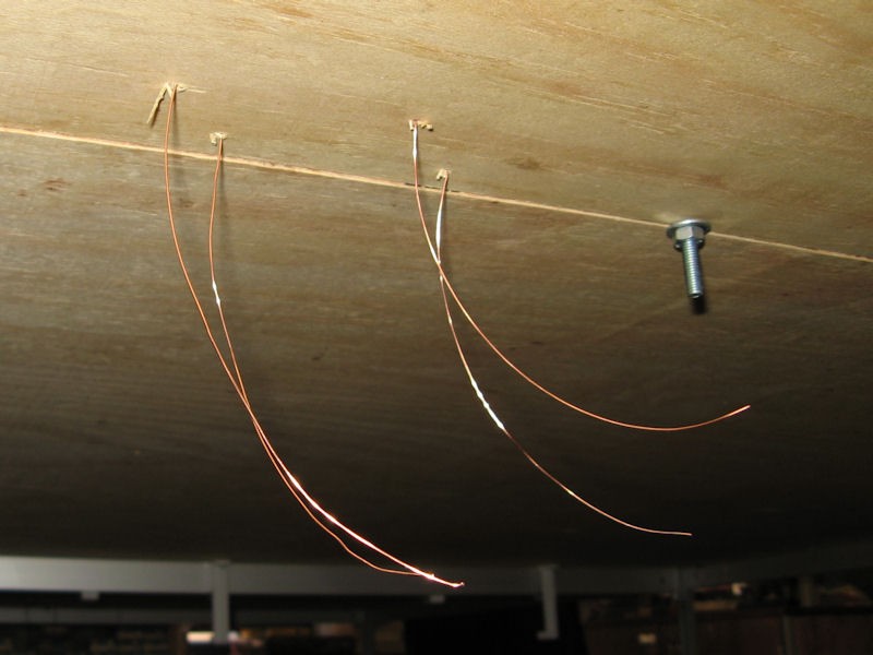 Track power wires from underneath - multiple connections exist for &quot;block&quot; wiring.
