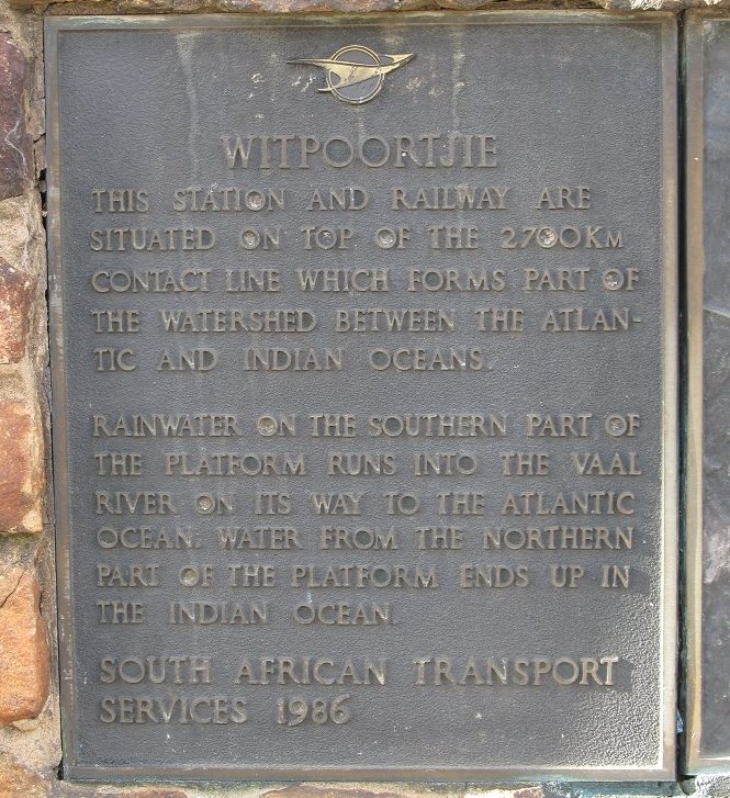English side of plaque