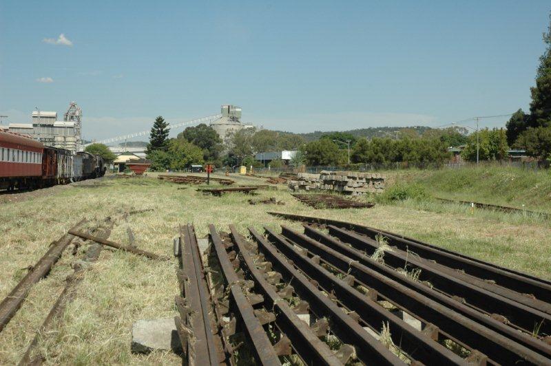 The storage yard looking Eastwards to the main gate. Watch this space!