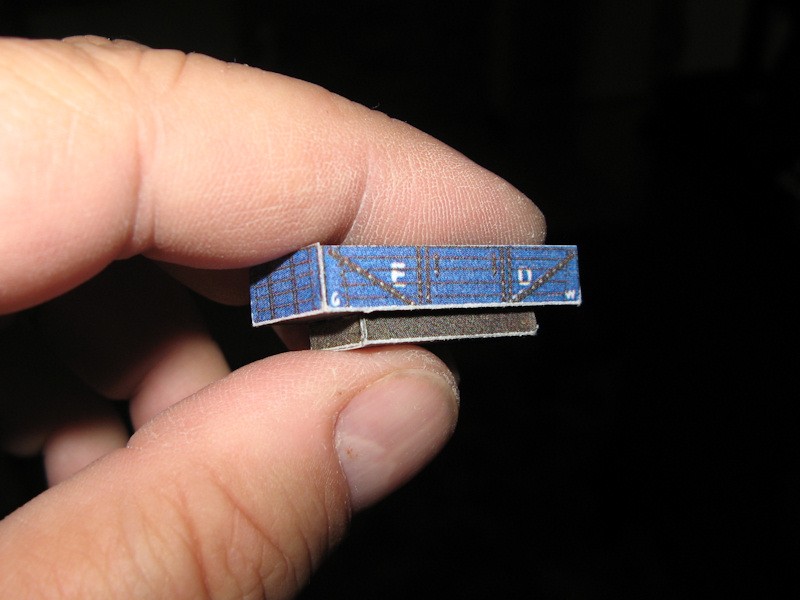 A wagon from the breakdown train pack - still a lot of work on this one to do.