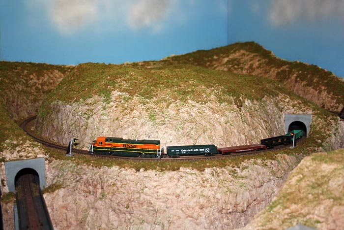 Here the line climbs over itself.