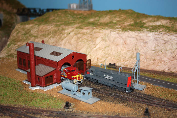 Small loco service area.