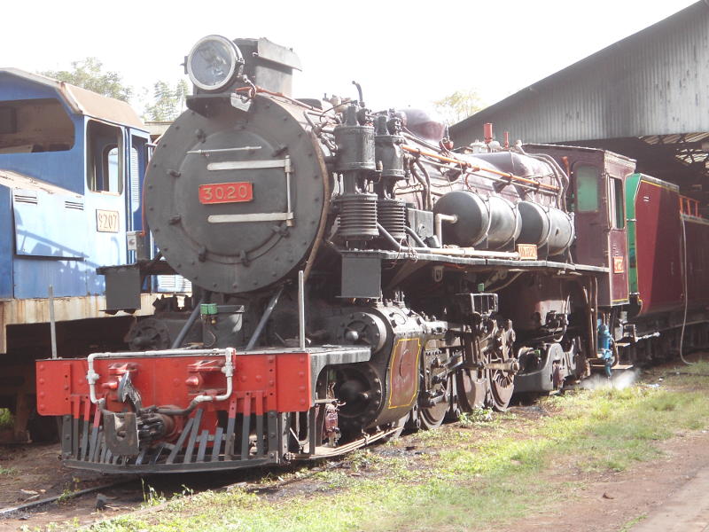 Glinting in the late afternoon sun, 3020 is all ready to go