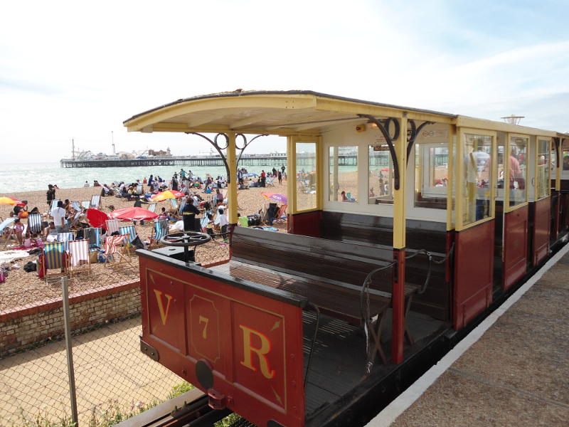 Aquarium Station, with the pier in the background