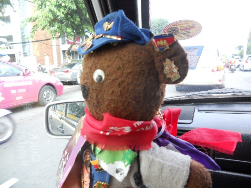 Ted is not impressed with Thai Traffic!