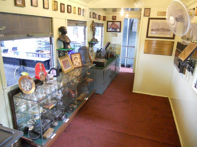 Interior of the guards van