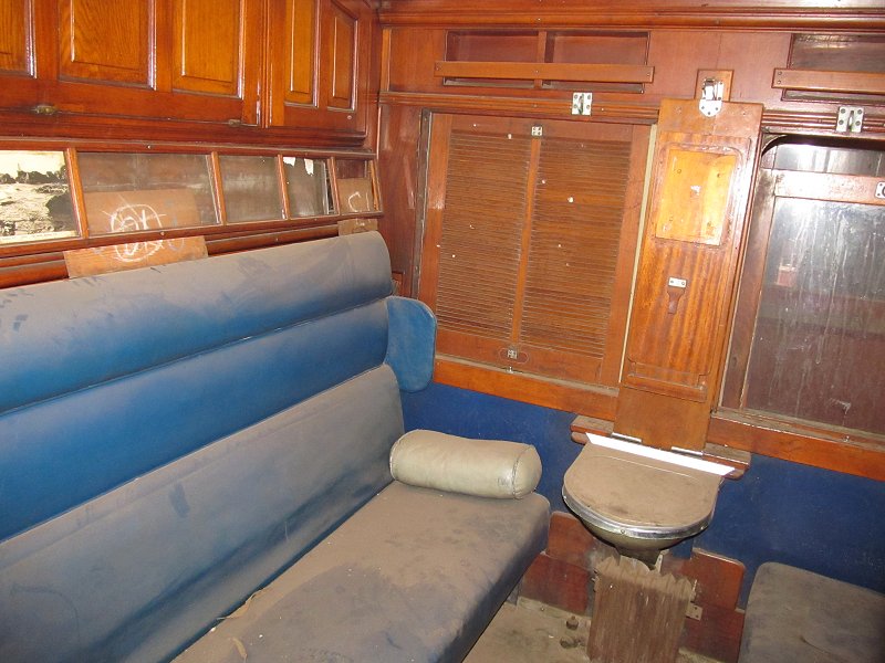 Compartment inside 737