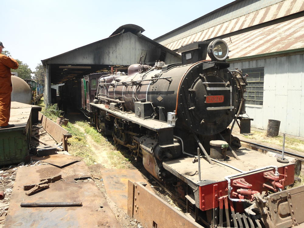 3020 emerges into the sunlight