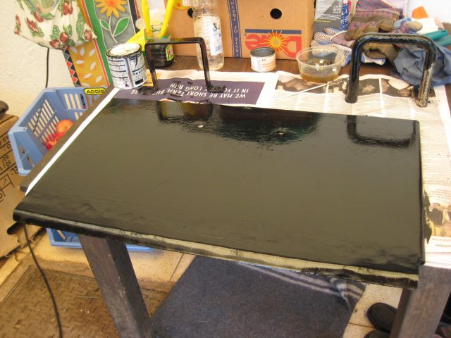 Newly painted