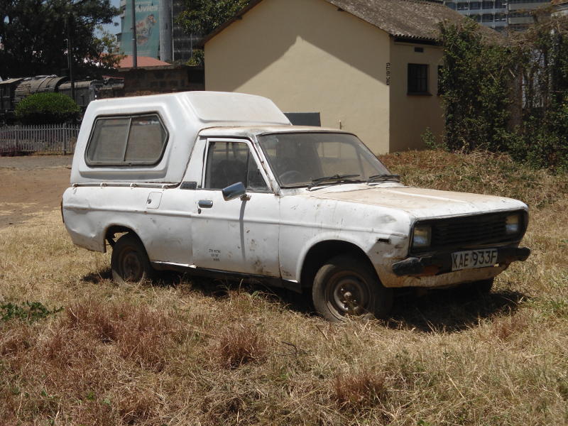 And finally, a picture for South African viewers, who will recognise the ubiquitous Nissan bakkie. I wanted to drive mine from Pretoria to Nairobi when I relocated, but unfortunately Kenya only allows the import of vehicles up to 8 years old and mine was 20-something.
