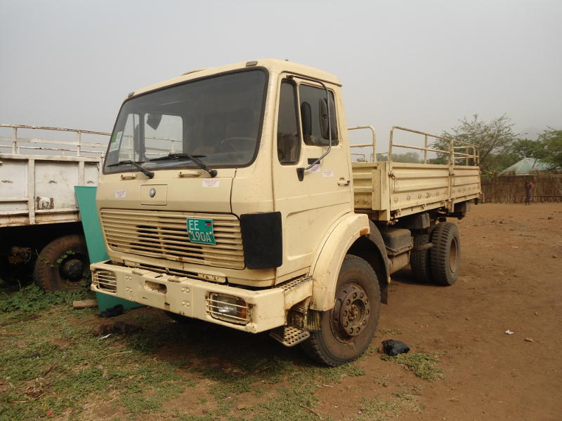 A relatively modern and "normal" lorry