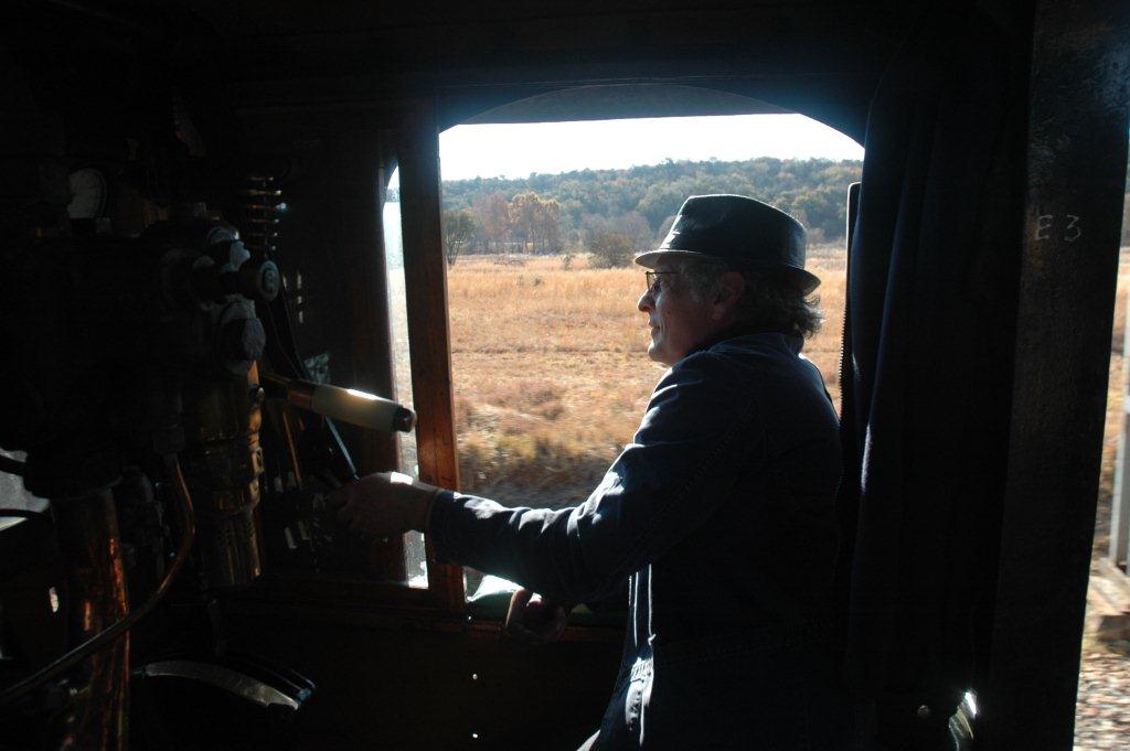 Driver Nathan at the regulator