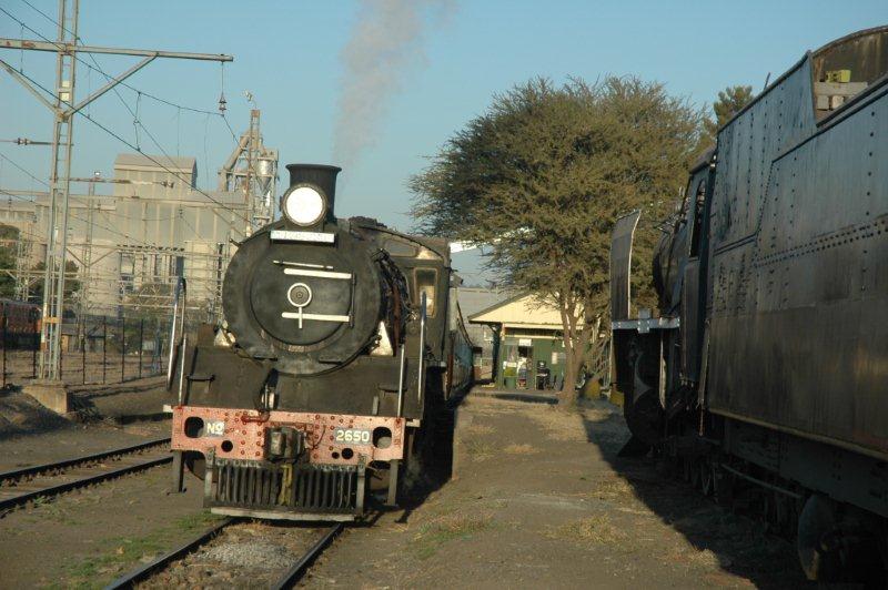 The afternoon sun illuminates the front of the 19D as she prepares the load for the following day. The 15F alongside once shared such trip memories