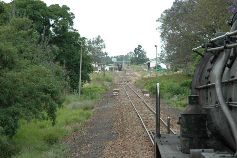 Arriving Cullinan with 34 class and 19D at platform