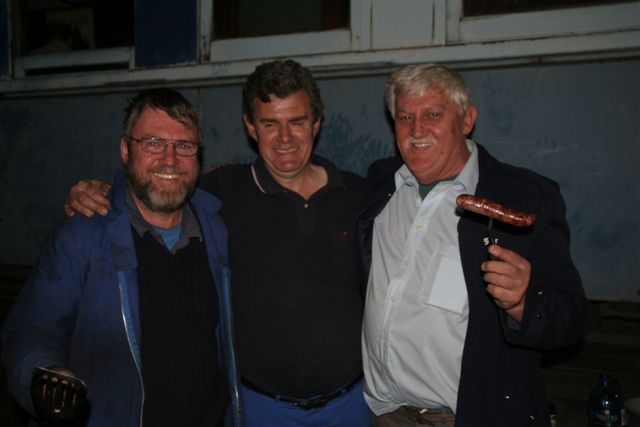 John, Steve and Cliff looking pleased with themselves<br /><br />Photo by Chris Janisch, 13/07/07