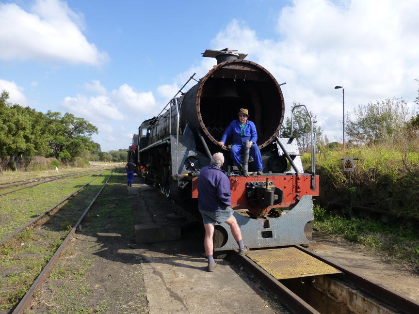 The vacuum pipe on the 15CA gets some attention.