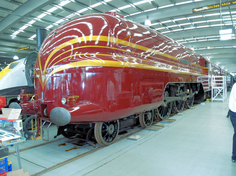 LMS 4-6-2 rebuilt to original streamlined condition