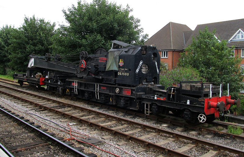 Ransome and Rapier 45 Ton steam crane,