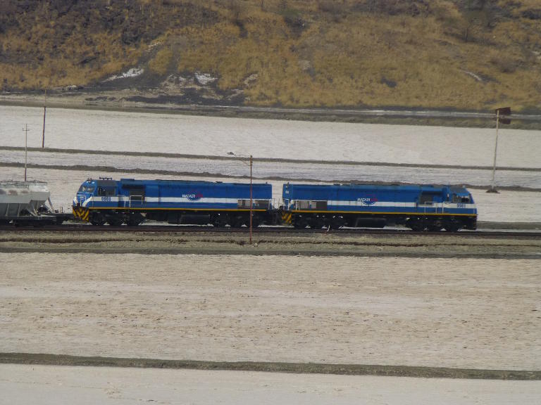 9901 and 9908 at the head of a train