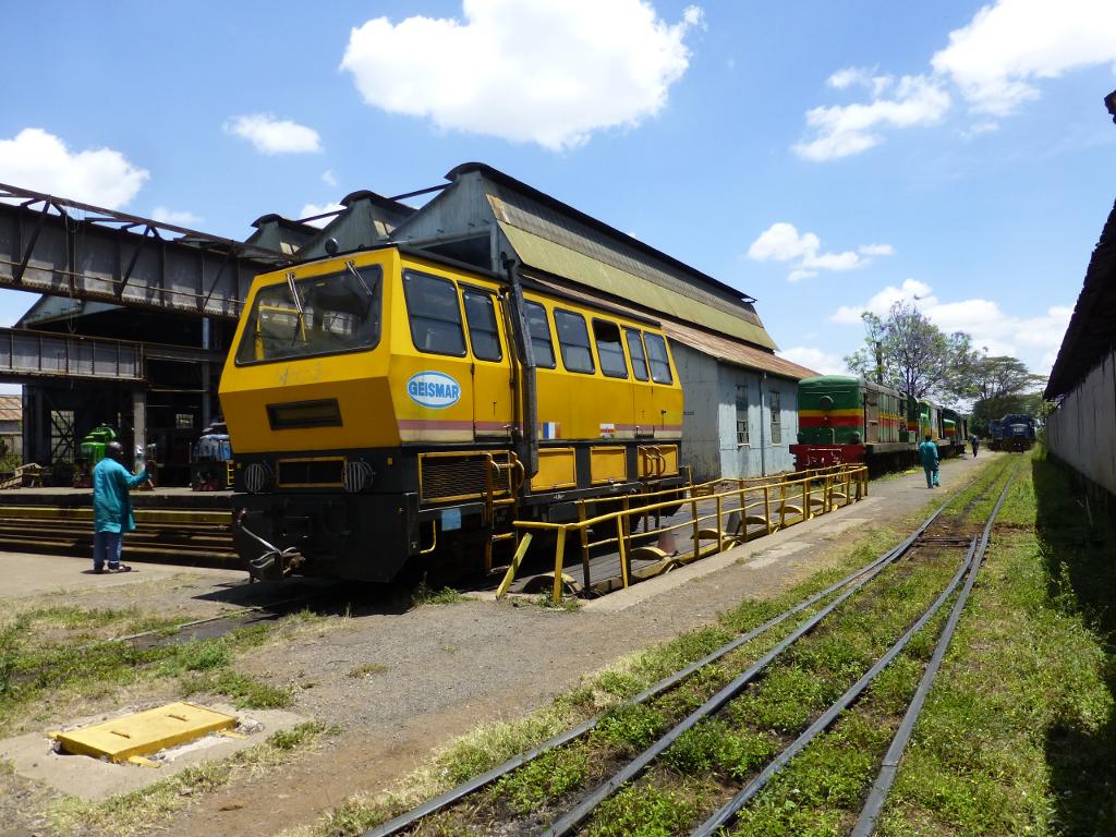 Just entering the traverser