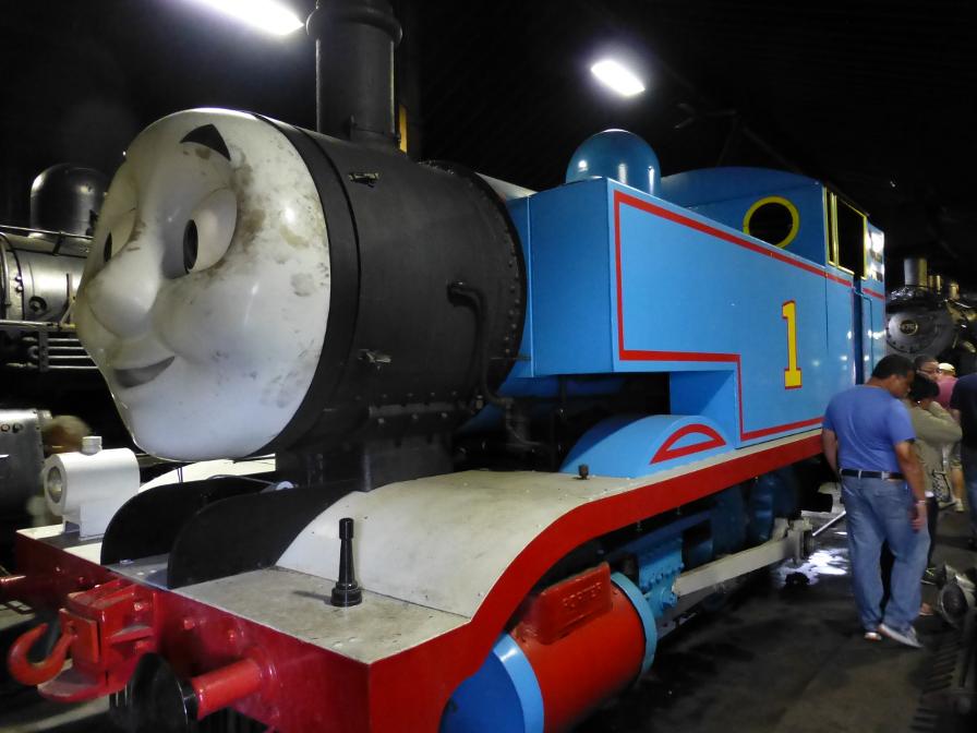 The &quot;real&quot; operational Thomas, complete with dirty face.