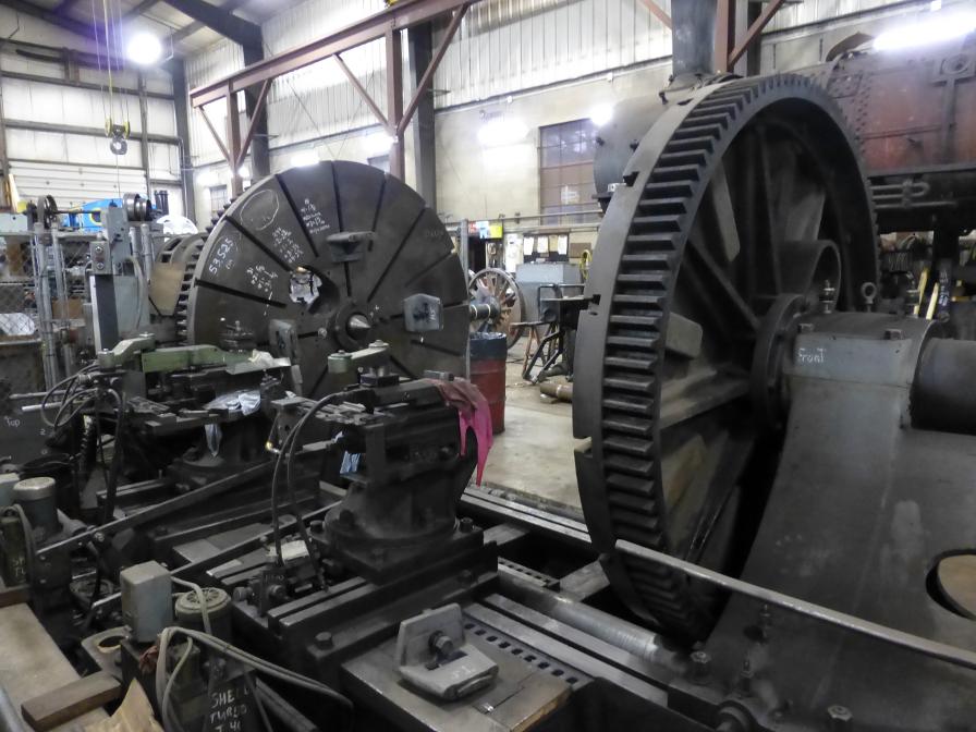 A wheel lathe, if I remember rightly