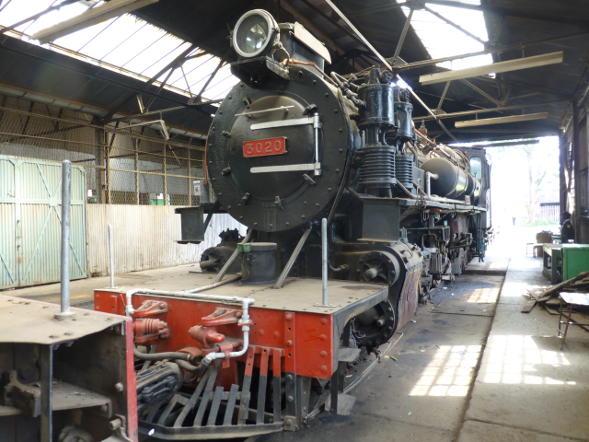 3020's Westinghouse pumps have been serviced and she stands ready for a steam test before two excursions on 19th and 21st December.
