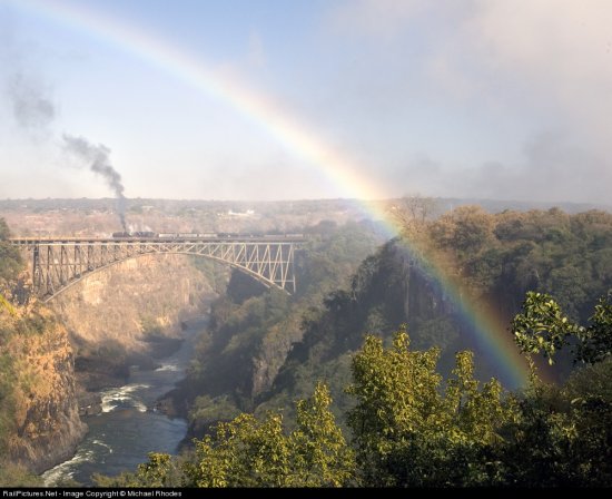 Victoria Falls Bridge<br /><br />Photo by Michael Rhodes, July 2007