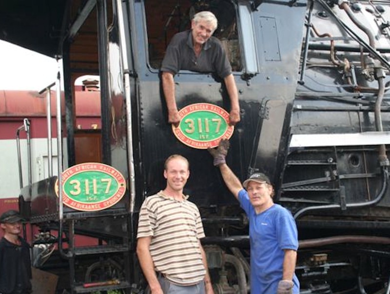 John D, Chris Janisch and Nathan at the cab.