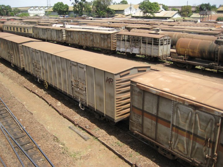 Looking towards the workshops