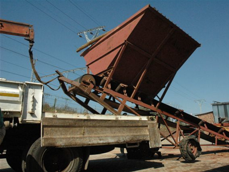 Almost on, our disused diamond sorter will soon be on its way to Capital<br />Park to be used as a future coal loader. April 6 2007