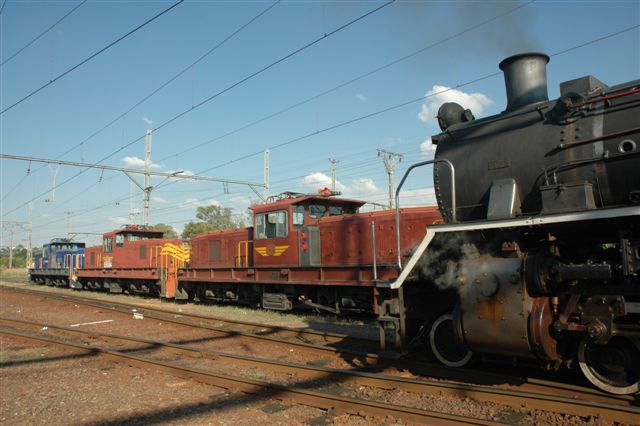 Mainliners and shunters. The class 19D is as versatile as its 8E electric counterpart, in that it can be both on the mainline or shunt. Viewed at the Capital Park electric depot