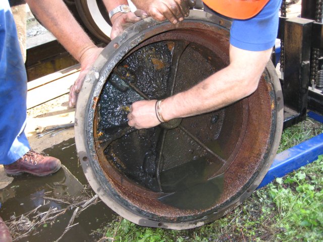 Scraping the sludge