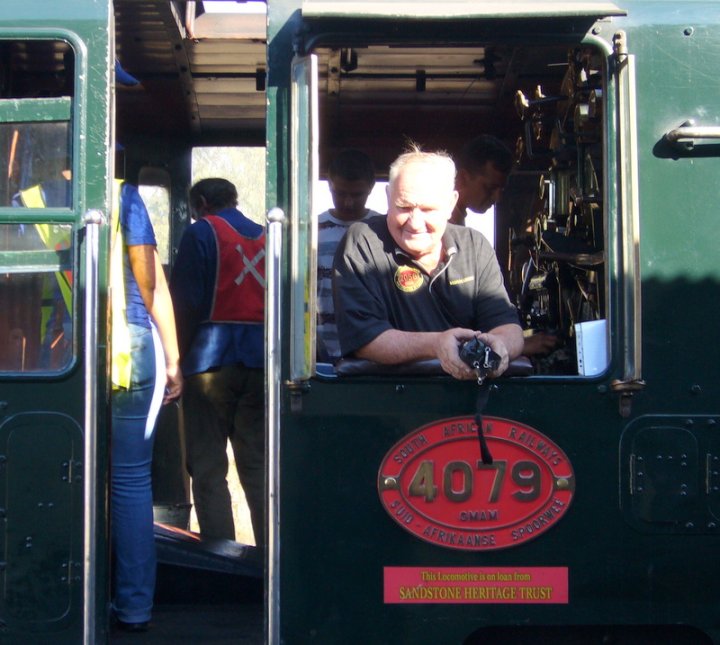 Reefsteamers driver, At De Necker
